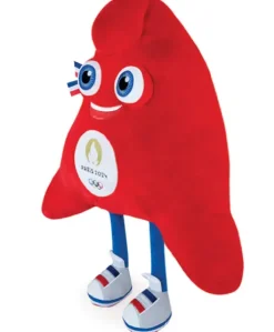 Peluche Mascotte Officielle Jeux Olympiques Paris 2024 - 50 cm