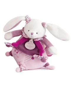 Peluche musicale lapin Cerise - 17 cm