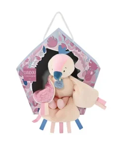 peluche musicale oiseau Cui-cui - Rose