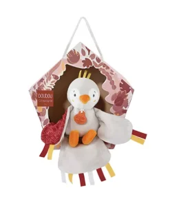 Peluche musicale oiseau-Cui-Cui -Terracotta