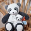 Peluche Panda avec bébé - 25 cm - Unicef