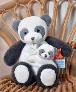 Peluche Panda avec bébé - 25 cm - Unicef