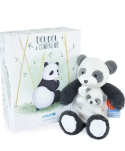 Peluche Panda avec bébé - 25 cm - Unicef