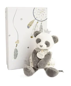 Peluche Panda gris Attrape-rêves - 20 cm
