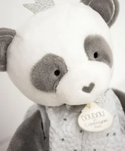 Peluche Panda gris Attrape-rêves - 20 cm