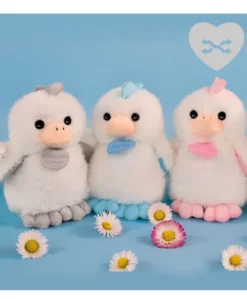 Peluche poussin avec hochet - modèle aléatoire