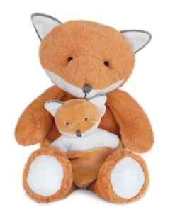 Peluche renard avec Bébé - 25  cm - Unicef