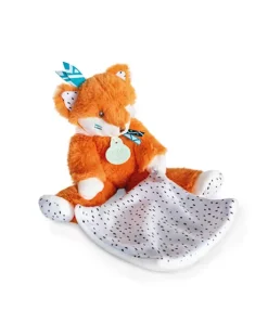 Peluche Renard avec Doudou Tiwipi - 21 cm