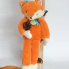Peluche Renard roux Tiwipi - 30 cm