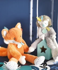 Peluche Renard roux Tiwipi - 30 cm