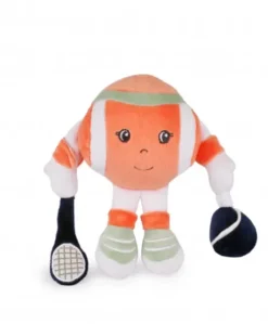 Peluche Roland-Garros -Madame Balle orange – 17 cm