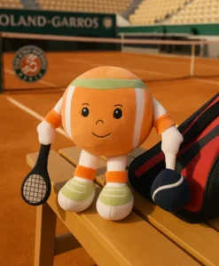Peluche Roland-Garros -Madame Balle orange – 17 cm