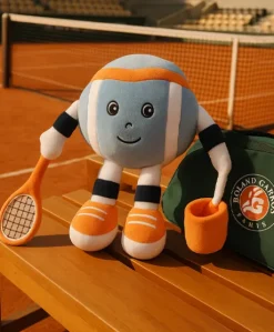 Peluche Roland-Garros- Monsieur Balle  Bleue – 17 cm