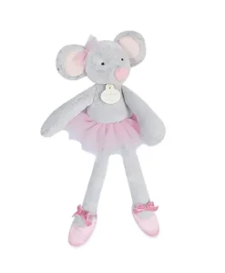 Peluche Souris Ballerine grise - 30 cm