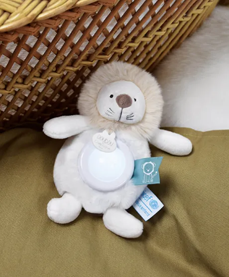 Peluche veilleuse lion - 15 cm - Unicef