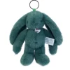 Porte clé en peluche Lapin Vert - 18 cm - Lapin Fleurette