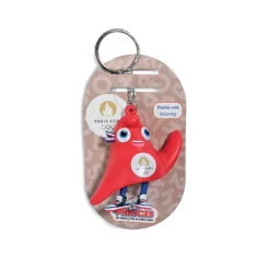 Porte clés JO 2024 - Mascotte Olympique - 7 cm