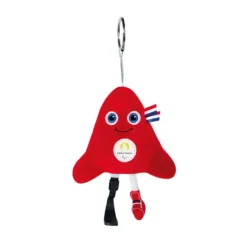 Porte-clés Mascotte Officielle Jeux Paralympiques Paris 2024 - 16 cm