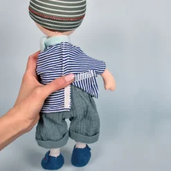 Poupée de chiffon-  Les Canailles de Doudou - Tim - 36 cm