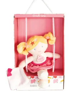 Poupée en tissu Demoiselle Swing Louison - 20 cm