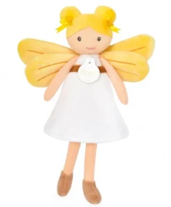 Poupée souple Fée Aurore - Blanche et Jaune - 25 cm