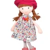 Poupée tendre - Poupée Parisienne - Les Canailles de Doudou - Floryne - 36 cm