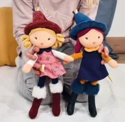 Poupées tissu Les gentilles Sorcières - modèle aléatoire - 24 cm