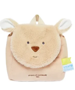 Sac à dos bébé peluche kangourou - 20 x 20 x 10 cm - Unicef