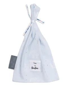 Sac à Doudou en coton à motifs - Modèle aléatoire