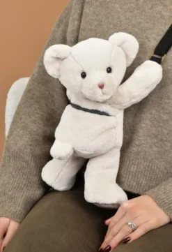 Sac peluche - DOUDOU® - Ours Beige - 30 cm