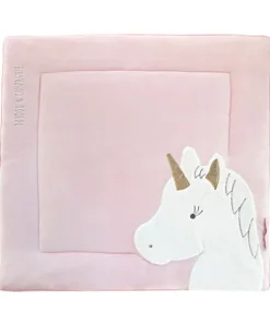 Tapis de Parc Licorne rose - 100 x 100 cm