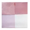 Tapis d'éveil Bébé - Vieux rosel / Blanc - 100 X 100 cm