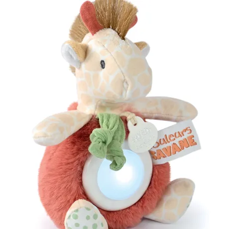 Veilleuse bébé girafe - 15 cm