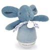 Veilleuse bebe musicale Culbuto bleue - 16 cm