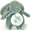 Veilleuse Lapin Musicale Projection mur avec chansons Douces - Vert