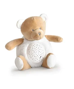 Veilleuse musicale et lumineuse Ours marron - 20 cm